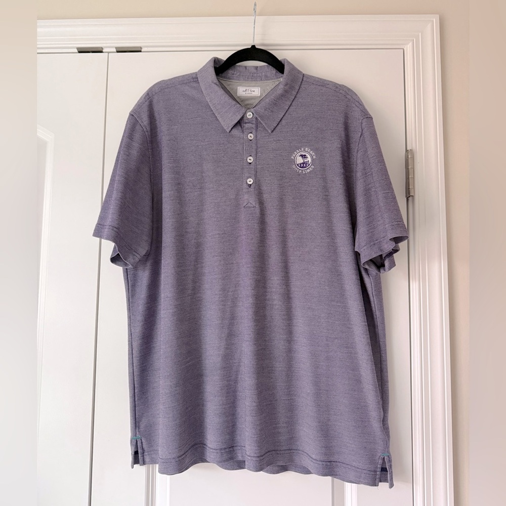 ADIDAS Pebble Beach Men’s Polo | Size XL Purple